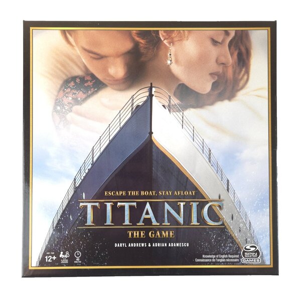 TITANIC The Game 'Escape The Boat Stay Afloat' Board Game New Sealed - Picture 2 of 10